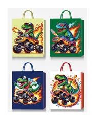 Пакет подарочный "Мой динозавр" 26*32*10  см