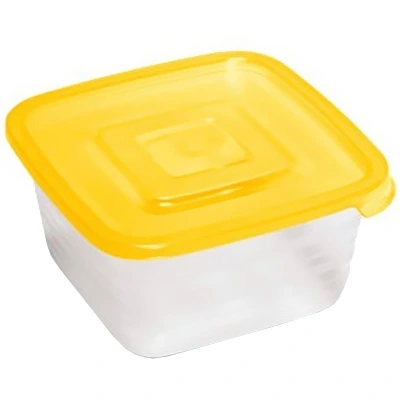 Контейнер пластиковый пищевой "Унико" 0,45л квадратный  С208