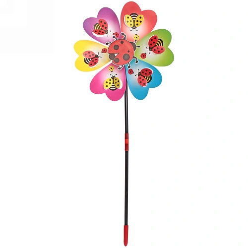 Ветрячок Летняя полянка d-22 см, 50 см, в ассортименте_9