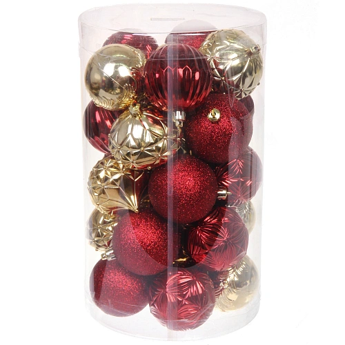 Набор шаров Волшебство 75 см (набор 24 шт), РубинЗолото_2