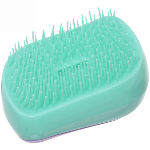 Расческа массажная компактная Harizma, цвет сиреневыймятный, в пластиковой коробке, 86 см_7