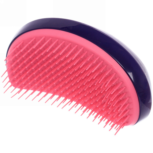 Расческа массажная компактная Mila Mi, цвет, фиолетовыйрозовый,  712см_4