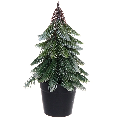 Елка в горшке Морозное утро 121222 см_3