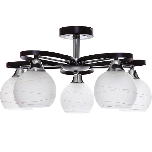 Люстра 540Вт Е27 505025см черный хром 3-506995_4