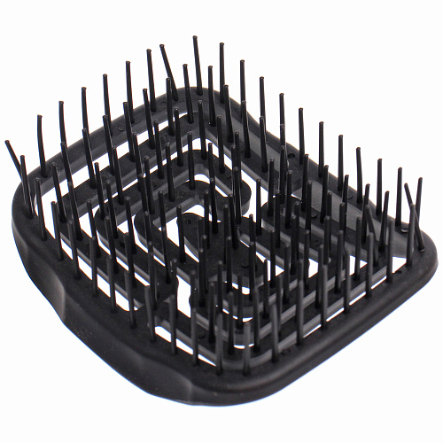 Расческа массажная компактная Сosmo style, цвет чёрный, 98,см , в пластиковой коробке_3