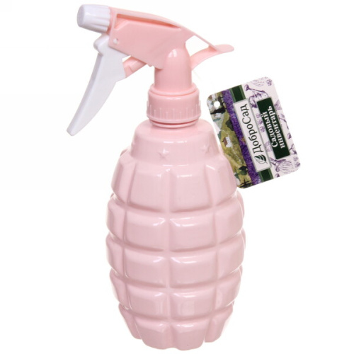 Пульверизатор "Macarons-Граната" 500мл, цвет розовый ДоброСад