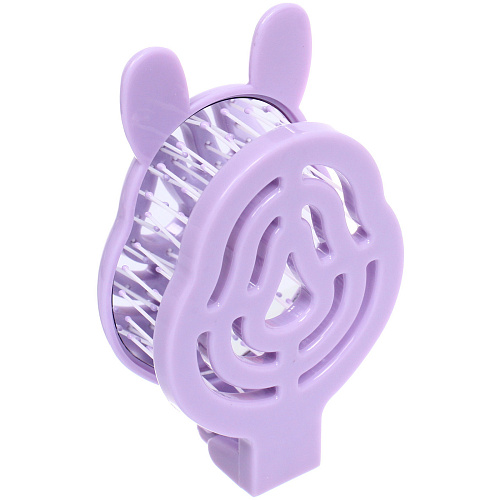 Расчёска массажная складная с зеркалом БИННИ, цвет сиреневый, 105653см (коробка PVS)_7