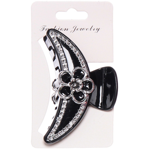 Заколка-краб для волос на блистере Emily Collection - Lili, микс 6 цветов, 7,5см _8