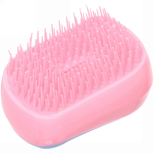 Расческа массажная компактная Harizma, цвет голубойрозовый, в пластиковой коробке, 86см_6