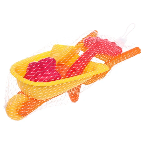 Набор для игры в песочнице Тачка, 3214 см, 5 предметов, микс_6