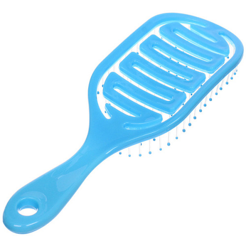 Расческа массажная продувная МАРЦИПАН, цвет голубой, 824см (пластиковая коробка)_4