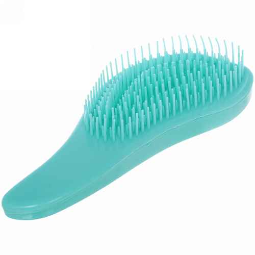 Расческа массажная компактная Manhattan, цвет мятный, в коробке, 14,5см_4
