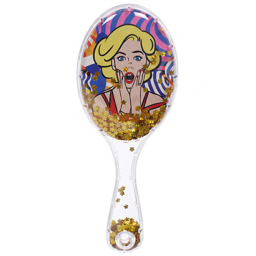 Расческа массажная овальная ЭТНИКА, микс 4 дизайна, 237см (подвес)_3