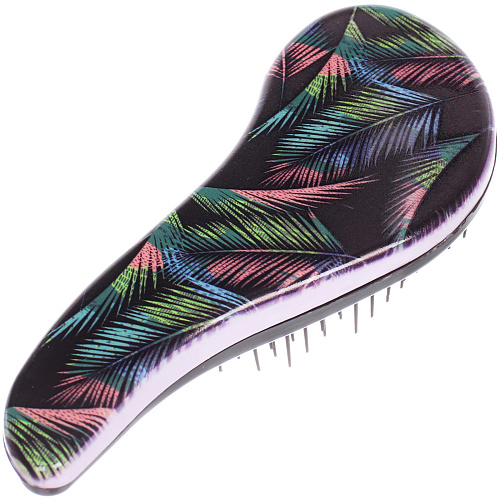 Расческа массажная компактная ЭФФЛОДИ, микс 4 дизайна, 187,5см (PVC коробка)_10