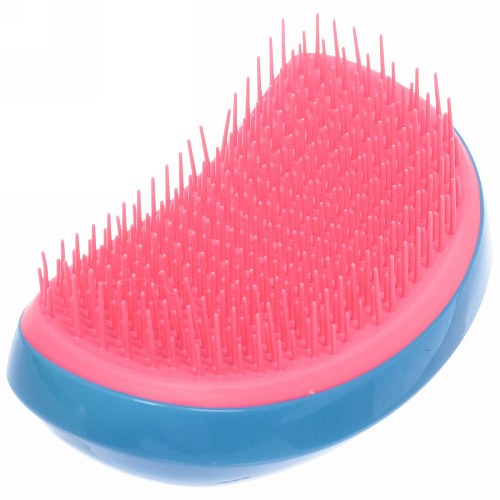 Расческа массажная компактная Mila Mi, цвет голубойрозовый, 712см_12