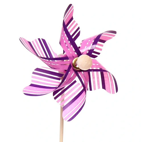 Ветрячок d-8 см "Цветной Помощник" Штекер 23 см, микс