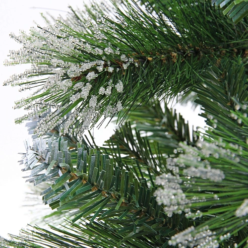 Елка Хрустальная роса 150 см, ПВХ+Леска (420  веток)_7