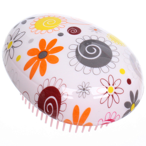 Расческа массжная компактная "МАРМЕЛАД", 8*6.5см (коробка PVS)