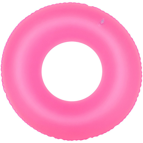 Круг надувной для плавания 90 см Розовый неон