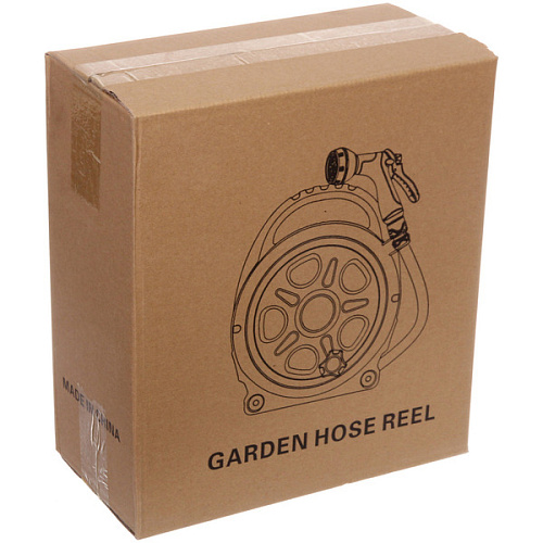 Катушка со шлангом и адаптерами зеленая 20м HQ12_7