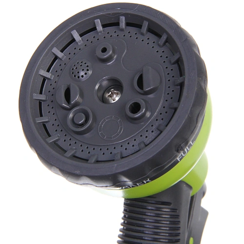Катушка со шлангом и адаптерами, 10м серо-салатовая HY4017_8