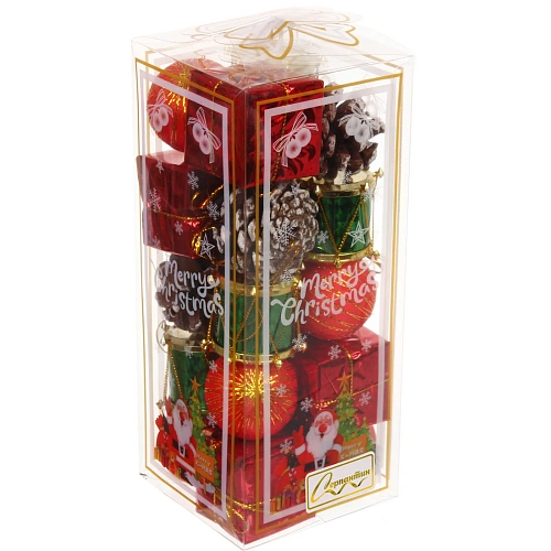 Набор украшений Весёлая зима 19588 см (20 предметов), Мультицвет_3