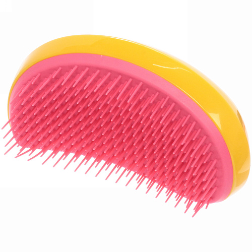 Расческа массажная компактная Mila Mi, цвет, желтыйрозовый, 712см_4