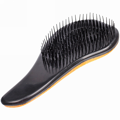 Расческа массажная компактная Marlene, в пластиковой коробке, цвет золото, 15см_4