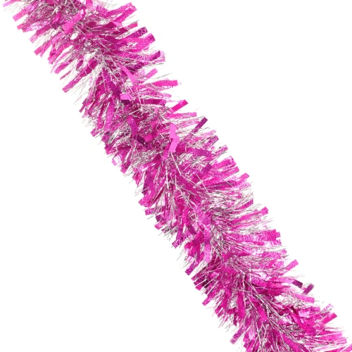 Мишура "Волшебство" 2м d-15см, Розовый