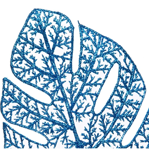 Ветка декоративная Южная зима 62 см, Голубой_4