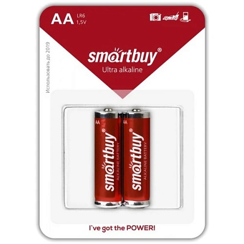 Батарейка LR 6 SmartBuy 2xBL (24/240)#