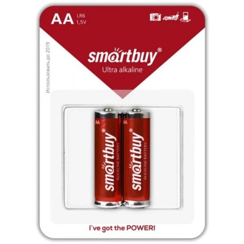 Батарейка LR 6 SmartBuy 2xBL (24/240)#