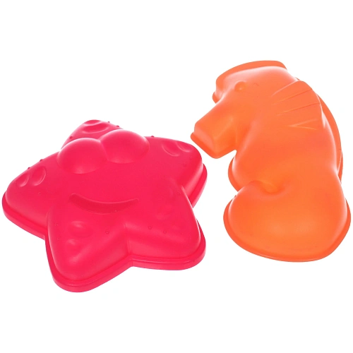 Набор для игры в песочнице Тачка, 3214 см, 5 предметов, микс_4