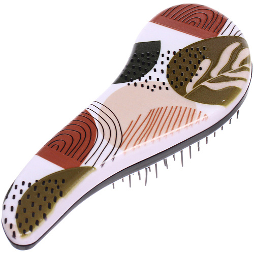 Расческа массажная компактная ЛАРИНТА, микс 4 дизайна, 187,5см (PVC коробка)_10