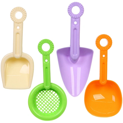 Набор для игры в песочнице Лодочка, 24157 см, 10 предметов, микс_3