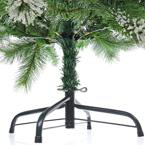 Елка Хрустальная роса 150 см, ПВХ+Леска (420  веток)_3