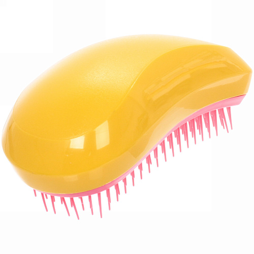 Расческа массажная компактная Mila Mi, цвет, желтыйрозовый, 712см_5