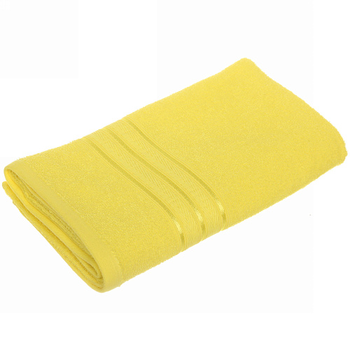 Полотенце махровое 70*120см "Comfort" цвет желтый 01040 плотность 300гр/м2