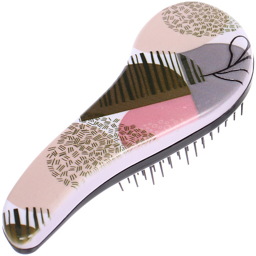 Расческа массажная компактная ЛАРИНТА, микс 4 дизайна, 187,5см (PVC коробка)_9