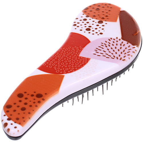 Расческа массажная компактная ЛАРИНТА, микс 4 дизайна, 187,5см (PVC коробка)_8