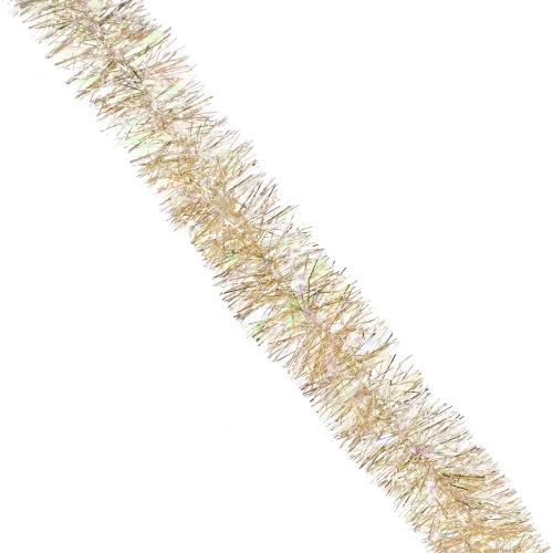 Мишура "Искристая" 2м d-9 см, Шампань