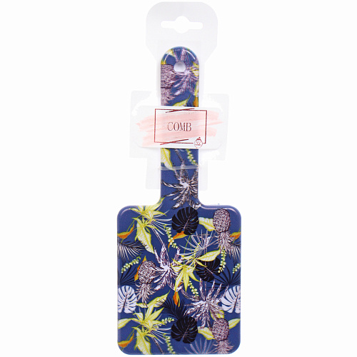 Расческа массажная компактная ЛАРИНТА, микс 4 дизайна, 229см (PVC подвес)_7