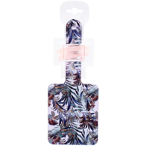 Расческа массажная компактная ЛАРИНТА, микс 4 дизайна, 229см (PVC подвес)_9