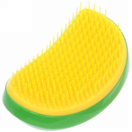 Расческа массажная компактная Mila Mi, цвет зеленыйжелтый, 712см_7