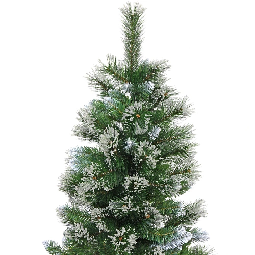 Елка Хрустальная роса 150 см, ПВХ+Леска (420  веток)_5