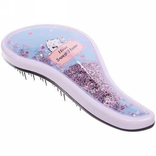 Расческа массажная  Prestige - Котик Оливер, микс 4 цвета , 819 (коробка PVC)_5