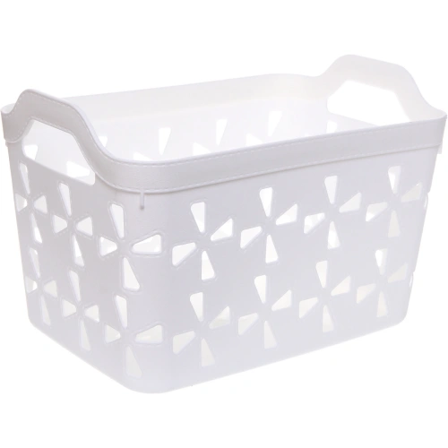Корзина для хранения "БРУТТИ", цвет дымчатый белый, 31*21*21см (лейбл)
