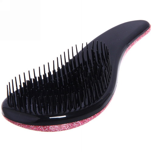 Расческа массажная Компактная-блекс, цвет розовый, 15см_6