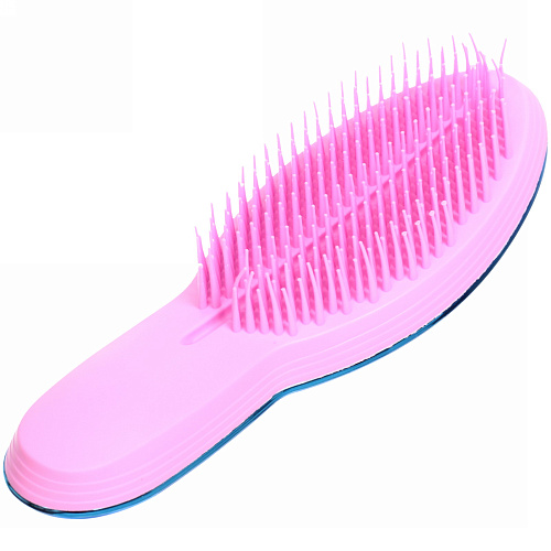 Расческа массажная компактная Care Brush, цвет синий , 217,5см, в пластиковой коробке_4