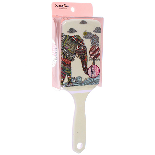 Расческа массажная прямоугольная форма КОЛЛЕКЦИЯ ИМАНИ - ЭСКИЗ, микс 4 дизайна, 247,5см (PVC упаковка)_11